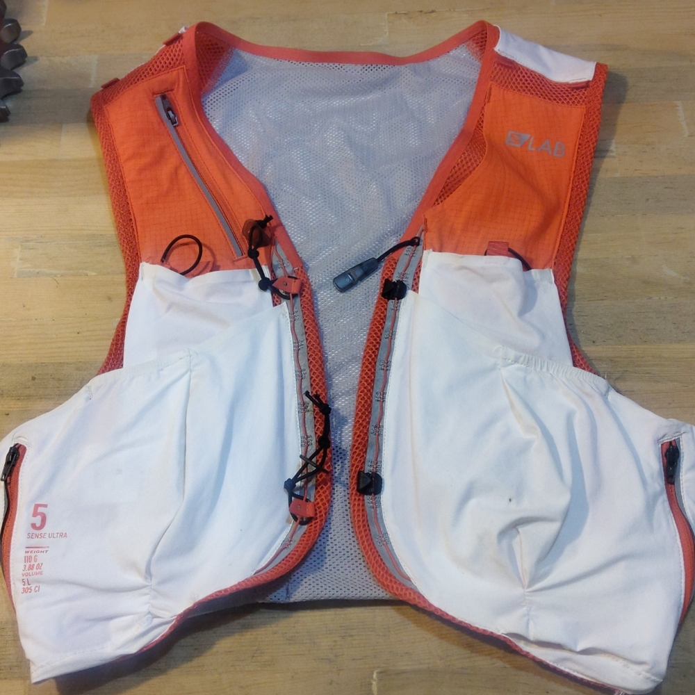 Salomon S/Lab Sense Ultra 5 running vest w/flasks
